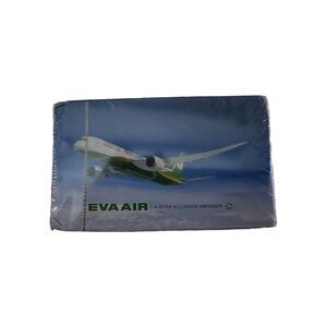 Eva Air Airlines (Small) Single Swap Playing Card A Star Alliance Member Deck
